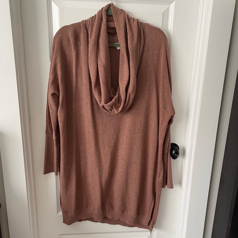 cowl neck tunic